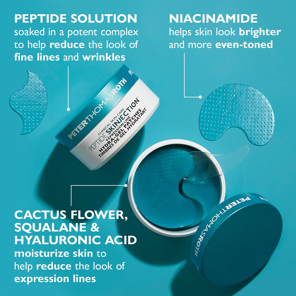 Peptide Skinjection Expression Line Hydra-Gel Patches