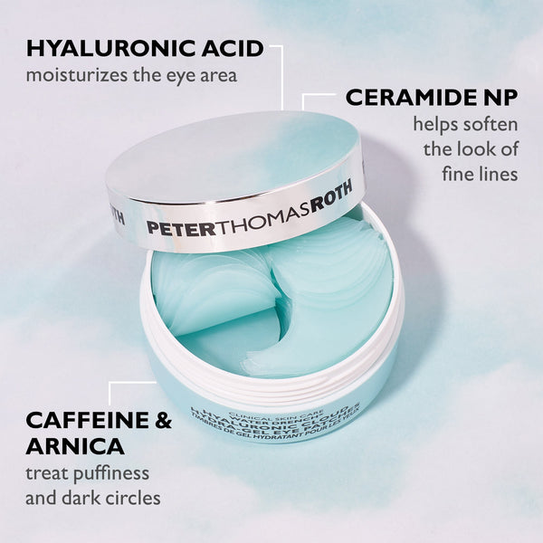 Water Drench Hyaluronic Cloud Hydra-Gel Eye Patches|30 pairs / 60 patches