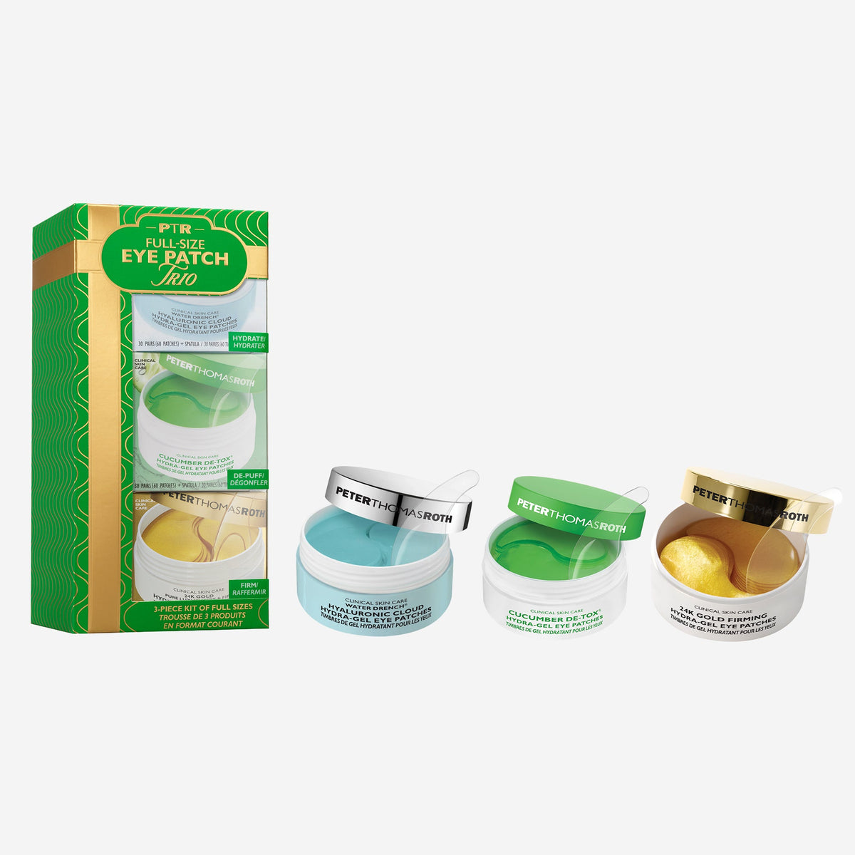 Full-Size Eye Patch Trio 3-Piece Kit of Full Sizes Main image