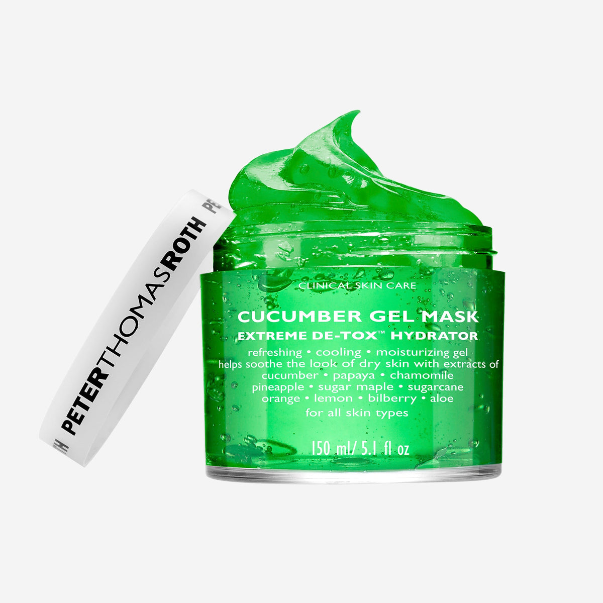 Cucumber Gel Mask Extreme De-Tox Hydrator | 150 ml / 5.1 fl oz Main image