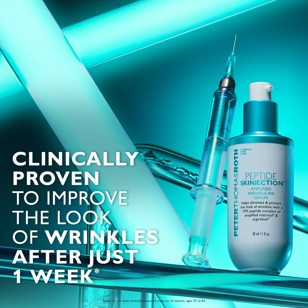 Peptide Skinjection Amplified Wrinkle-Fix Serum|30 ml / 1 fl oz
