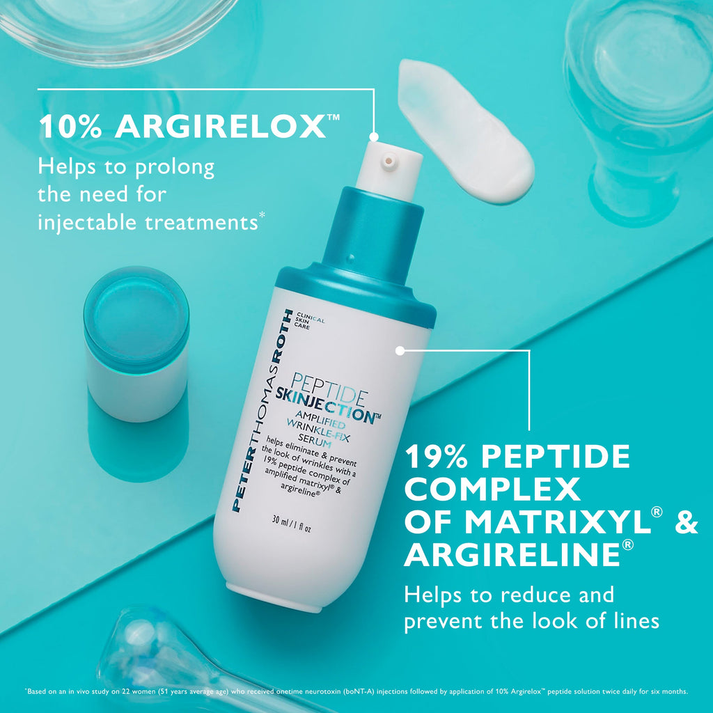 Peptide Skinjection Amplified Wrinkle-Fix Serum|30 ml / 1 fl oz