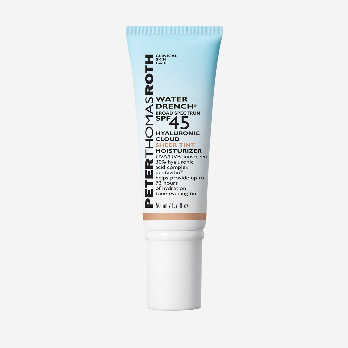 Water Drench Broad Spectrum SPF 45 Hyaluronic Cloud Sheer Tint Moisturizer|50 ml / 1.7 fl oz