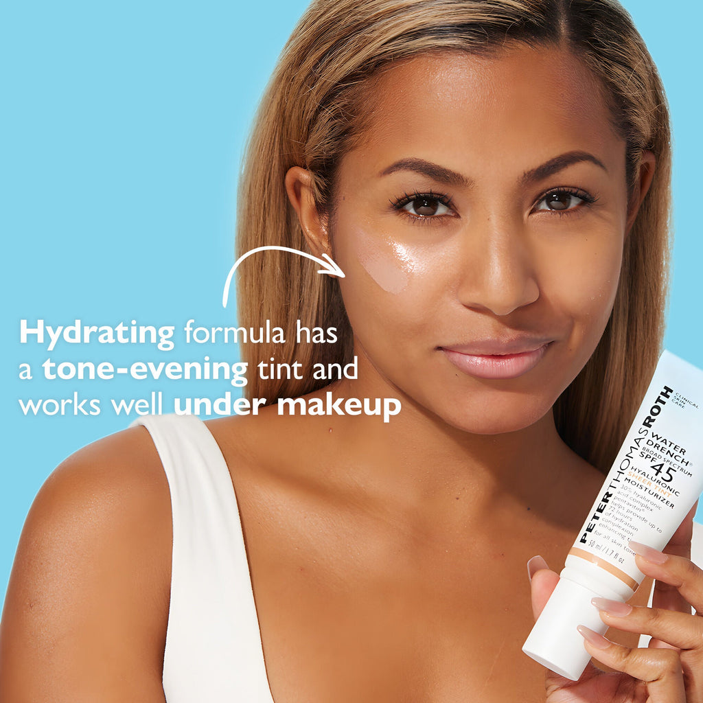 Water Drench Broad Spectrum SPF 45 Hyaluronic Cloud Sheer Tint Moisturizer|50 ml / 1.7 fl oz